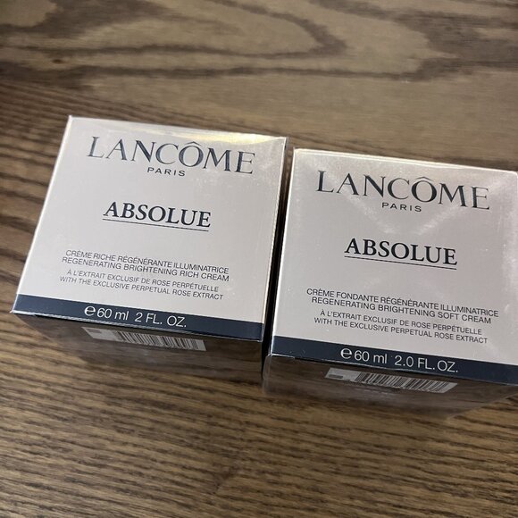 Other - Lancôme Absolue Duo – Regenerating Brightening Rich Cream & Soft Cream 60ml
